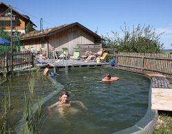 Schwimmteich Urlaub Bauernhof